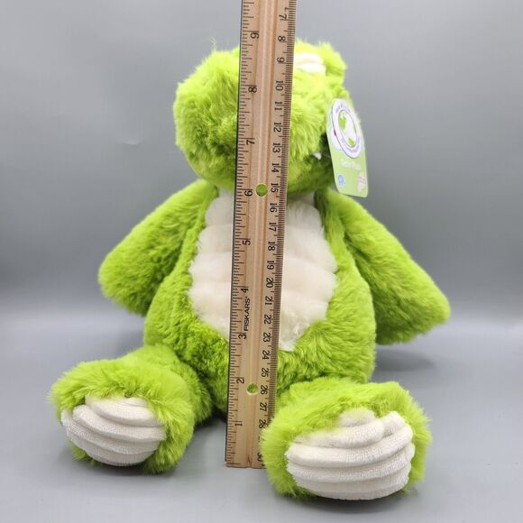 Spark Create Imagine 10" Gator Plush Rattle PolyBean Filled Plush Stuffed Animal - Picture 14 of 14